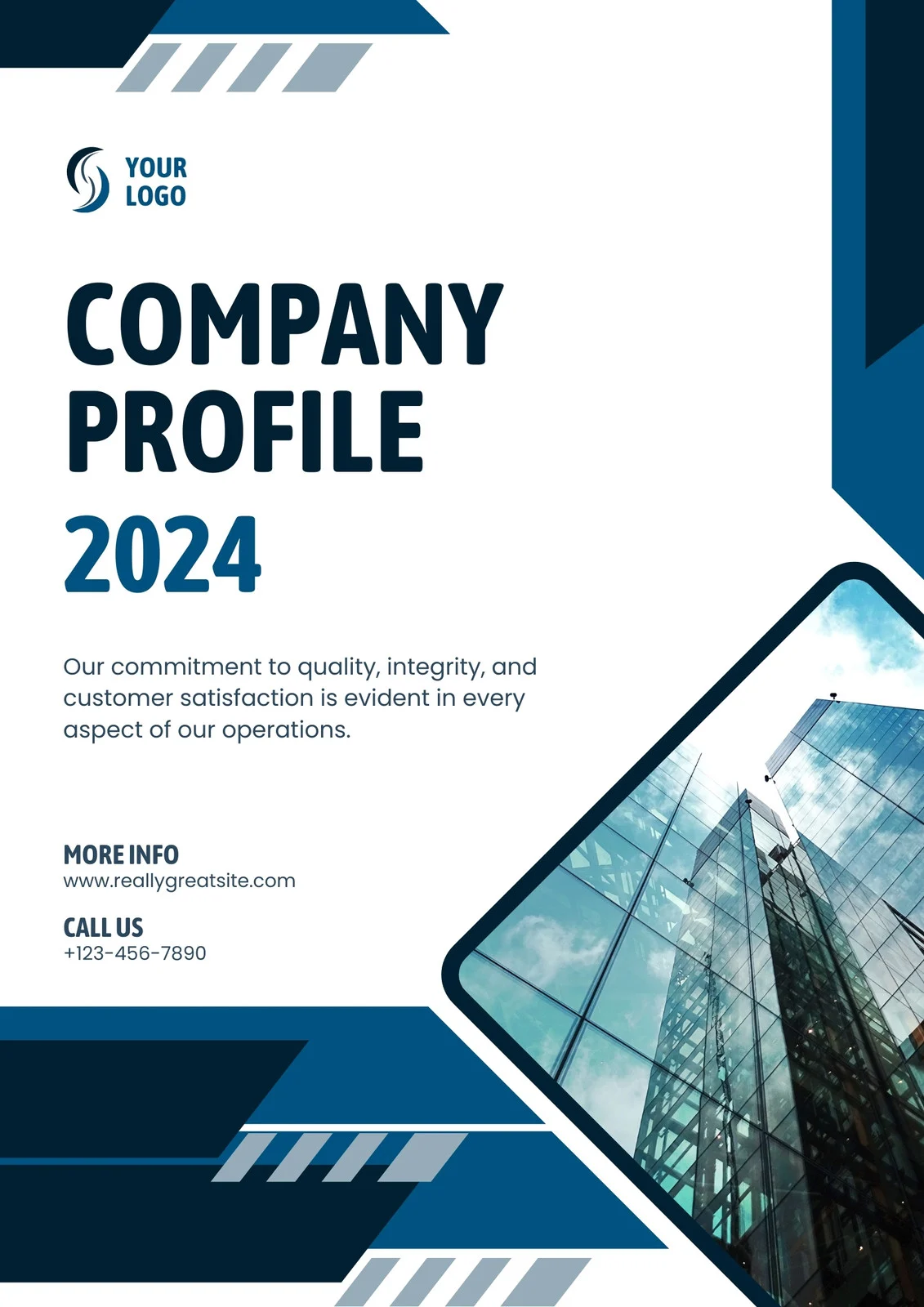 Company profile design by Musirmediaworks